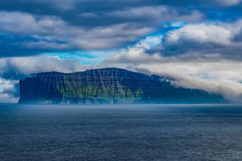 The island of Fugloy, Faroe islands, Denmark, Europe