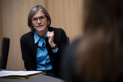 Christiane Benner ist neue Erste Vorsitzende der IG Metall und damit die erste Frau an der Spitze