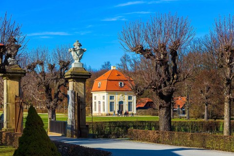Cavalier's cottage at Moritzburg Baroque Palace