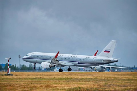 MINSK, BELARUS, JUNE 15, 2018: Aeroflot, Russian Airlines airlines flight Airbus A320-200 plane