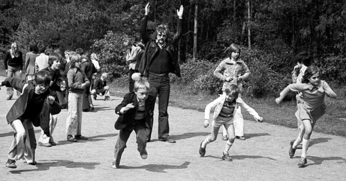 The children's parties of the Young Pioneers (JP) of the children's organisation of the DKP,
