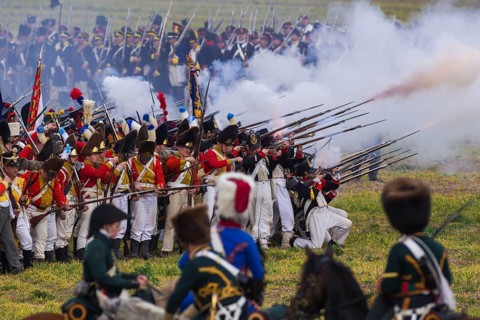 Re-enactment of the Battle of the Nations