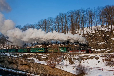 Little railway in Seifersdorf