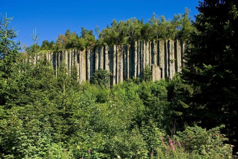 Scheibenberg basalt columns
