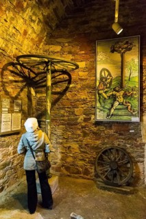 Augustusburg Palace, dungeon with torture chamber