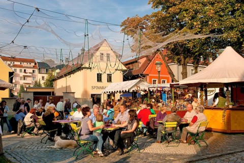 Autumn and wine festival in Altkötzschenbroda