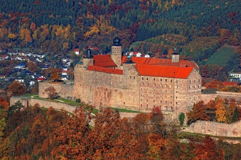 Plassenburg, Kulmbach, Upper Franconia, Bavaria, Germany, Europe