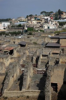 Ruined city of Herculaneum, Campania, Italy, Europe