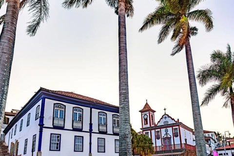 Downtown of the historic city of Diamantina in the state of Minas Gerais, Brazil, Brasil, South