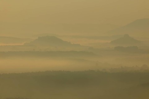 The Lilienstein is one of the most striking mountains in Saxon Switzerland in Saxony. The