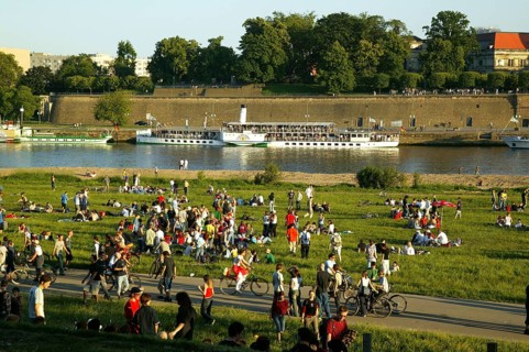 Elbe in Dresden