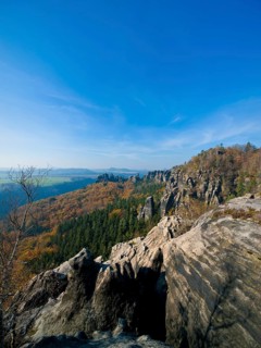 Schrammsteine in Saxon Switzerland
