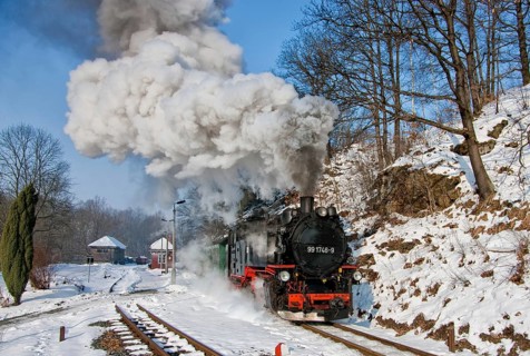 Little railway in Seifersdorf