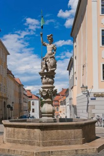 Görlitz Georgsbrunnen at the Obermarkt