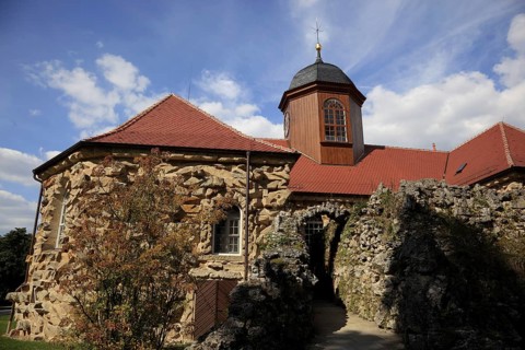 The old castle in the Hermitage in Bayreuth, Upper Franconia, Bavaria, Germany, Europe