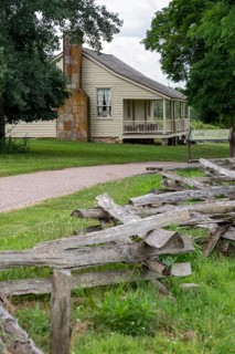 Republic, Missouri, John Ray's farmhouse at Wilson's Creek National Battlefield, site of an 1861