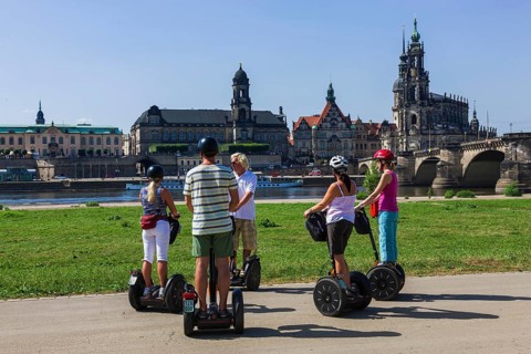 Segway tour through Dresden