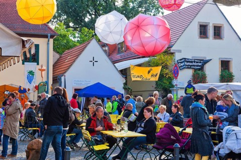 Autumn and wine festival in Altkötzschenbroda