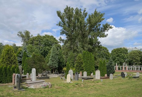 Jewish cemetery on Okopowa Street, Warsaw, Mazovian Voivodeship, Poland, Europe