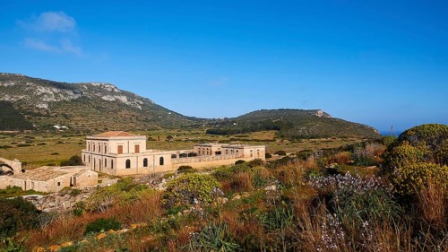 Palazzo Florio, Levanzo, Egadi Islands, Sicily, Italy, Europe
