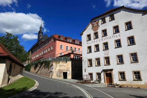 Klostermühle and Himmelkron Monastery, Kulmbach District, Upper Franconia, Bavaria, Germany, Europe