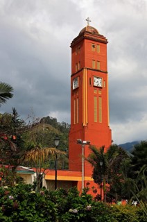 Republic of Colombia, Colombia, Pijao village in the province of Quindio in the Central Cordillera,