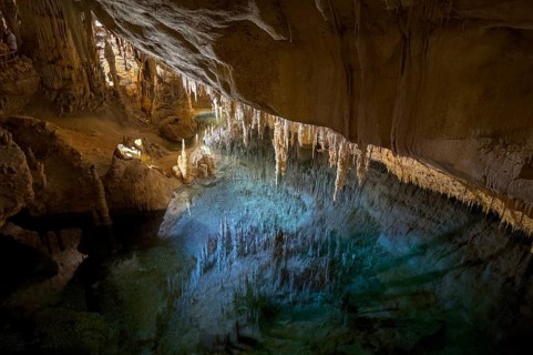 Caves of Drach, Coves del Drac, Porto Christo, Majorca, Balearic Islands, Spain, Mediterranean Sea,