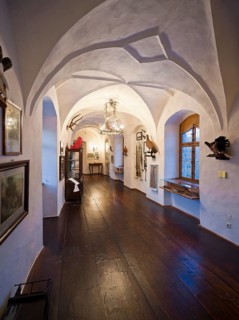 Lauenstein Castle in the Ore Mountains