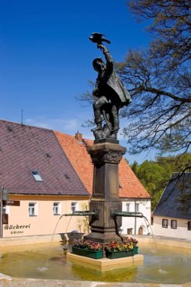 Lauenstein is a district of the town of Geising in the upper Müglitz valley. It is one of the