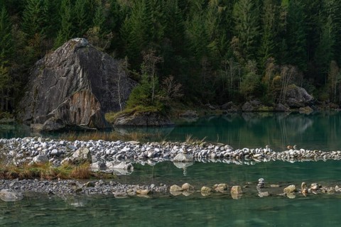 Stilluptal, Stillupgrund, Mayrhofen, High Mountain nature park Park Zillertal Alps, water