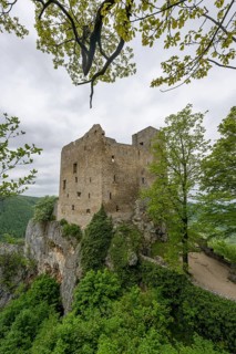 Reußenstein ruins, Swabian Alb, Baden-Württemberg, Germany, Europe