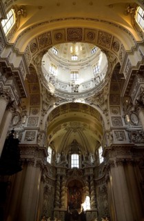 Europe, Germany, Bavaria, Munich, Odeonsplatz, Theatine Church from 1663, St Cajetan, founder of