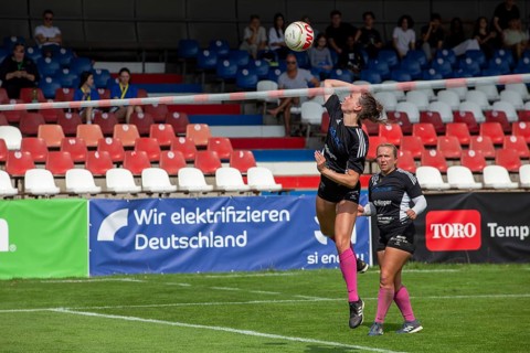 Fistball (Women) : Sopiga Porto Alegre against TSV Dennach (IFA 2024 Fistball World Tour Finals