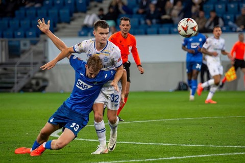 Football UEFA Europa League, season 2024/25, matchday 2: TSG Hoffenheim vs Dynamo Kiev. Picture:
