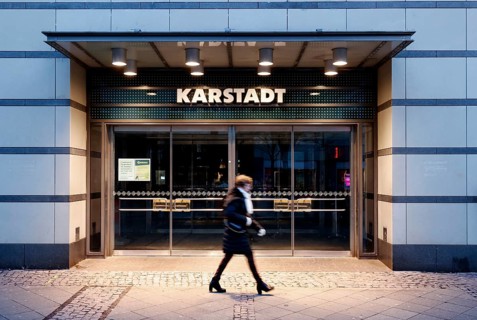 Karstadt branch of Galeria Karstadt Kaufhof GmbH on Wilmersdorfer Strasse in Berlin The department