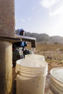 Waterhole in the community of Maraban Dare, in the state of Plateau, 07/02/2024