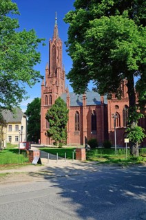 Europe, Germany, Mecklenburg-Western Pomerania, island town Malchow, view to the cultural centre