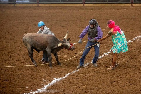 Oklahoma City, Oklahoma, The Great Plains Rodeo, an annual gay rodeo that features traditional