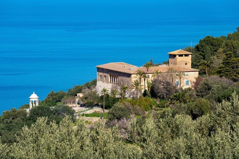 Finca Villa Miramar near Cala S'Estaca, in the north-west of the island, Serra de Tramuntana,