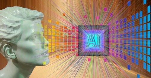 Symbol photo, AI, ChatGBT, AI, OpenAI, chatbot, artificial intelligence, artificial intelligence,