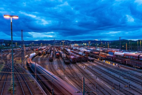The Hagen-Vorhalle marshalling yard, one of the 9 largest in Germany, is located on the