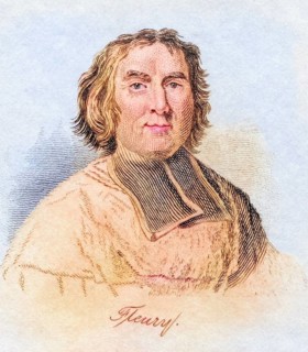 Andre-Hercule Cardinal de Fleury Bishop of Frejus 1653- 1743 French Cardinal from the book Crabbs