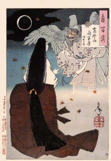 Tsukioka Yoshitoshi (1839 - 9 June 1892) one of the last great masters of the classical Japanese