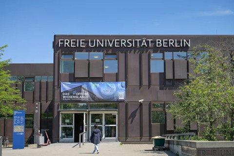Rostlaube, Free University, Habelschwerdter Allee, Dahlem, Steglitz-Zehlendorf, Berlin, Germany,