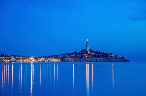 Rovinj is a town in Croatia on the west coast of the Istrian peninsula, Croatia, Europe