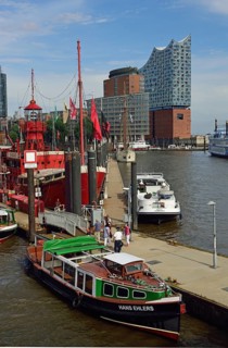 Germany, Hamburg, HafenCity, Kehrwiederspitze, Elbphilharmonie, Europe