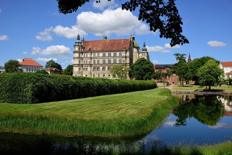 Europe, Germany, Mecklenburg-Western Pomerania, Güstrow, Güstrow Castle, built 16th century,
