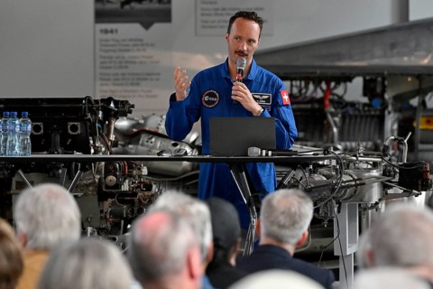 Astronaut Marco Sieber