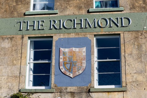 Richmond Arms public house, Beacon Hill, Lansdown, Bath, Somerset, England, UK