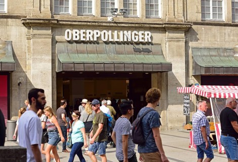 Europe, Germany, Bavaria, City of Munich, Neuhauser Straße, Traditional department stores'